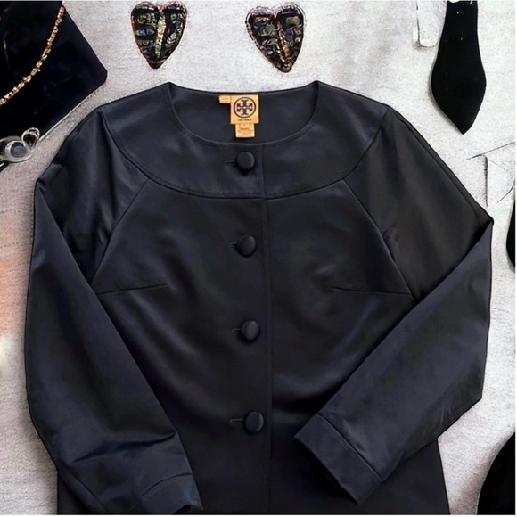 Tory Burch vintage silk jacket. Gorgeous!! - Picture 7 of 10